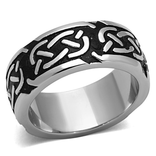 Tribal band ring - , 9mm