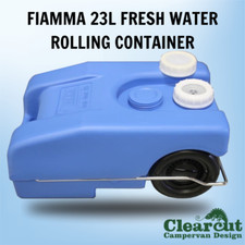 Fiamma 23 Litre Fresh Water Roll With Wheels,  Campervan Compact Container