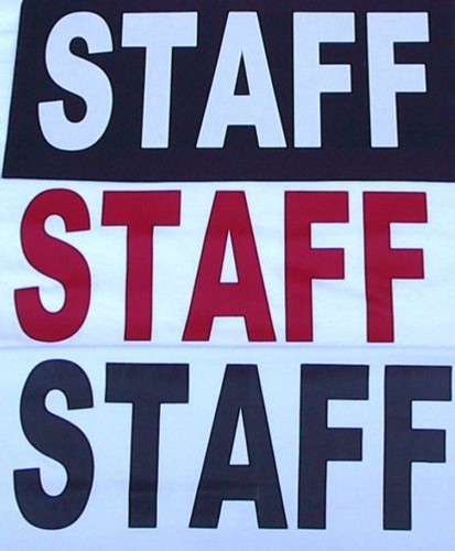 Iron transfers staff for - on,