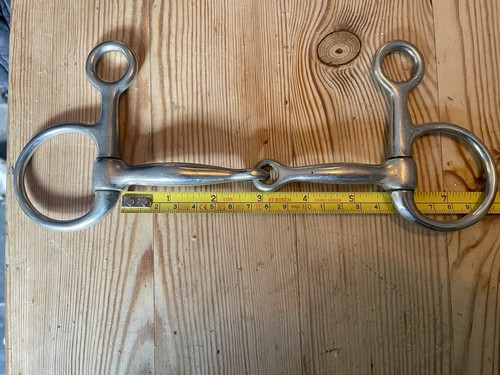 Hanging cheek snaffle inch - 5.5,
