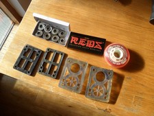JOB LOT  Sector 9 wedge risers , used bearings , inline wheel & 3mm risers