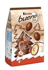 Kinder Bueno Chocolate Eggs, Chocolate Treat Bag for Sharing, 80g (Pack of 4)