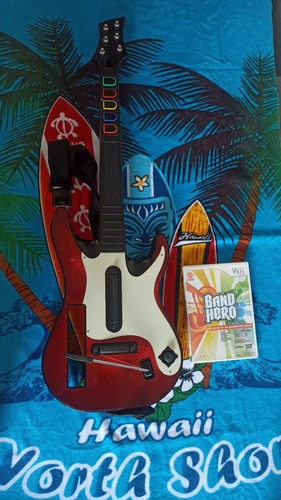 Wii guitar hero - wii, hero/band