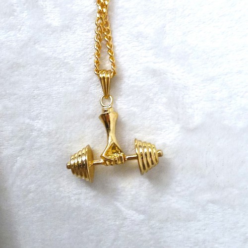 Gold plated barbell - gold-plated, dumbbell