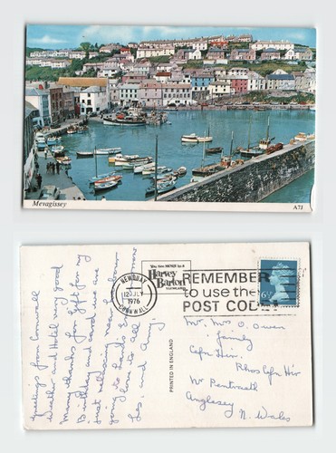 Postcard mevagissey harbour - -,