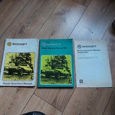 MG MIDGET Repair Operation Workshop Manual 1975 & 1978 
