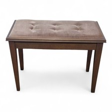 Vintage storage piano stool -