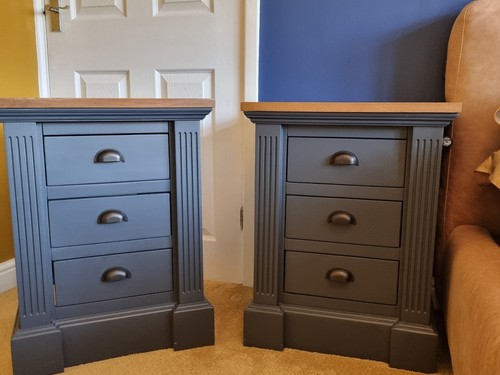 Pair oak furniture land - furniture,