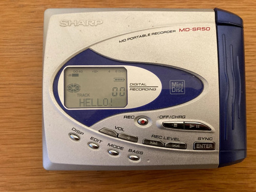 Sharp sr50 portable - sharp, md-sr50