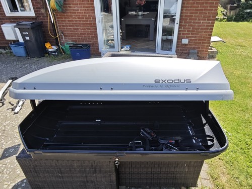 Exodus 470l grey car roof - car,