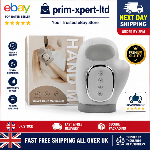 Cordless hand massager with - hand,
