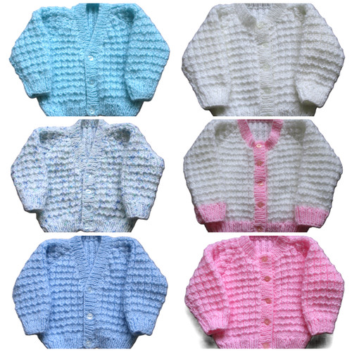 Hand knitted cardigan boy girl - hand, boy/girl