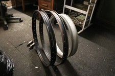 2 off 26”x2”, 32 Hole Beaded Edge Rims & Motorcycle Belt Drive Rim