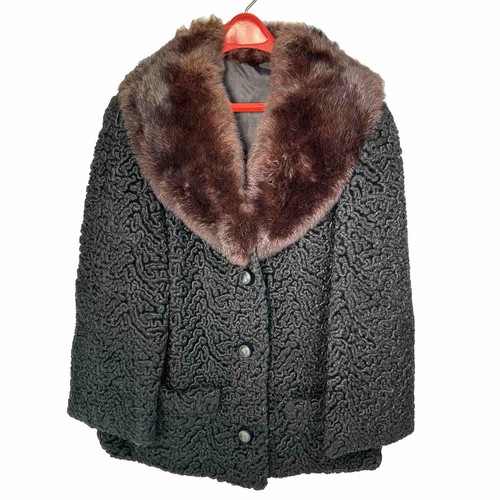 Vtg curly persian - vtg, coat