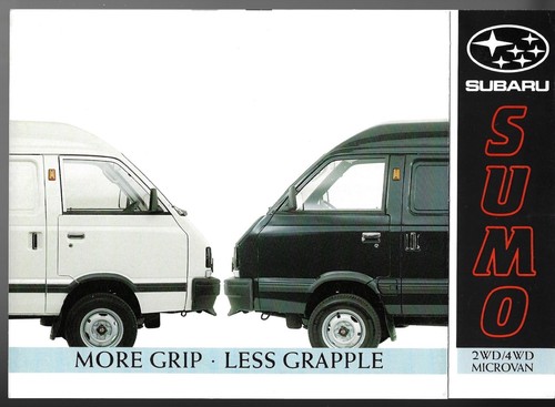 Subaru sumo van c1988 uk - subaru,
