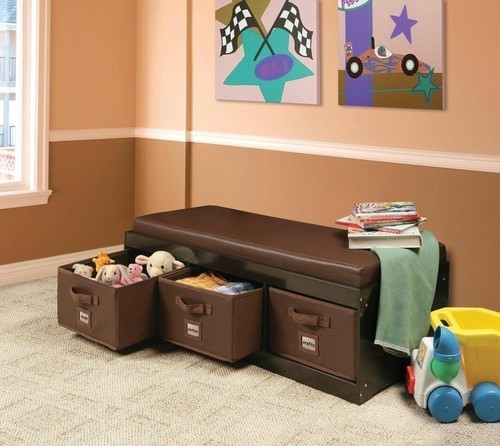 Espresso brown wooden storage - wooden,