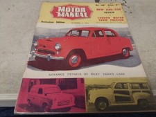Oct 1954 motor manual magazine - 1954,