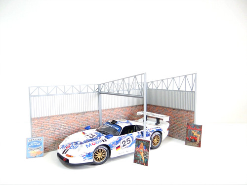 Metal shelter open - open, garage