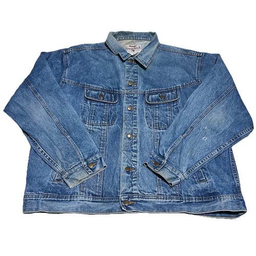 Vtg wrangler denim jacket men - vtg,