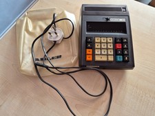 RARE VINTAGE - 1970's Adler Calculator - Tested and Fully Working