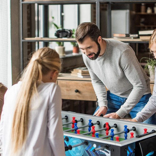 Soccer table game foosball - soccer,