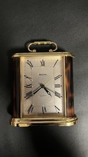 Vintage Bulova Brass Accented