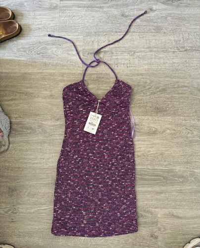 Zara striped knit strappy - knit,