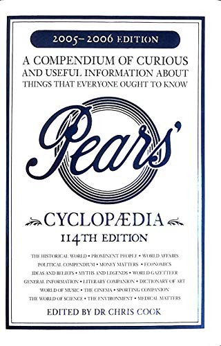 Pears cyclopaedia 2005 2006 - pears, 2005-2006