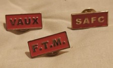Sunderland AFC Pin Badge - FTM - VAUX - SAFC - Choose Which Ones You Want