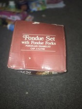 Stainless Steel Fondue Set