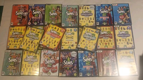 Huge sims collection pc - sims,