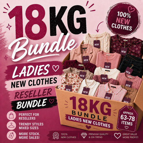 New 18kg ladies clothing - ladies,