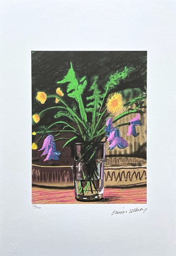 David hockney dandelions - hockney,