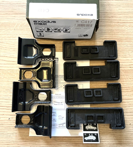 Exodus roof bar fitting kit - roof,