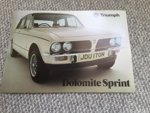 Triumph dolomite sprint - triumph,