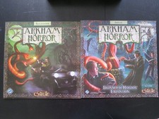 Arkham Horror Second Edition and The Dunwich Horror expansion (FFG)