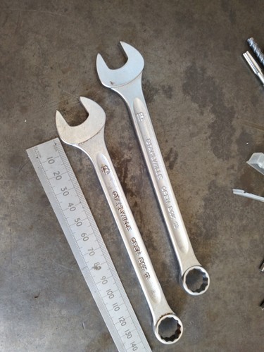Pair stalhwillie 13mm - ,