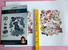 Tattered Lace Muddy Paws 3d Decoupage Die Set + Charisma Print