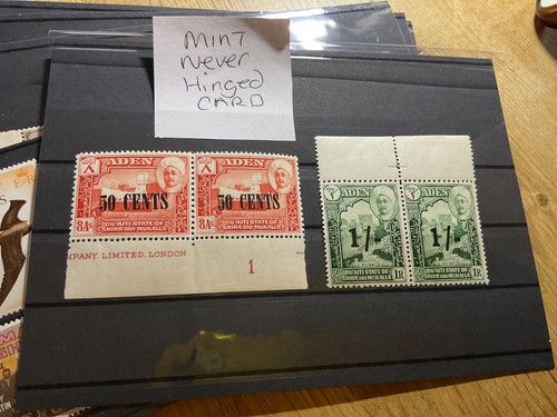 Commonwealth mounted mint - , or