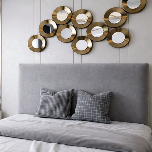 Plain headboard plush velvet - plain,
