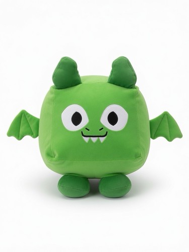 Green dragon plush - dragon,