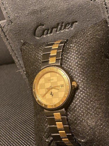 Vintage cartier ferrari gold - vintage,