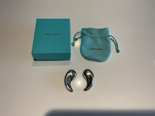 Vintage Authentic Tiffany & Co. Elsa Peretti 925 Silver Teardrop Earrings