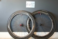 Zipp 404 Firecrest carbon clincher, rim brake wheelset, tubes/tyres