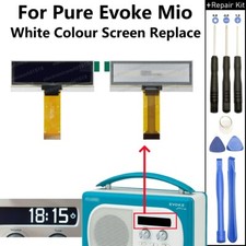 Screen For Pure Evoke Mio Digital DAB/FM Home Radio White Display Repair Part