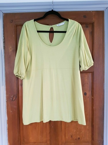 Bhs lime green tunic - bhs,