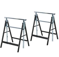 Builders Trestles Pack of 2 Black