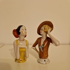 Pincushion Half Doll Porcelain