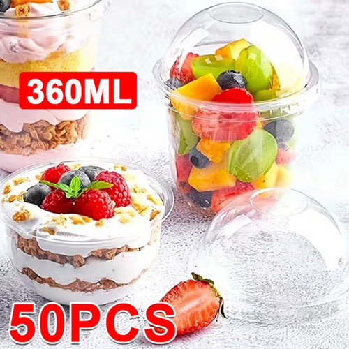 50pcs 360ml plastic cups with - 360ml,