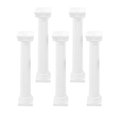  5 Pcs Roman Pillars Greek
